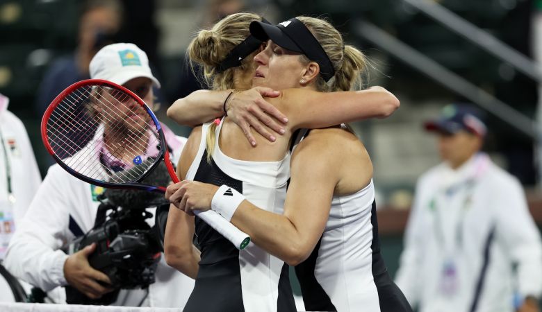 Tennis Wta Indian Wells Le Gros C Lin Entre Kerber Et Wozniacki Au